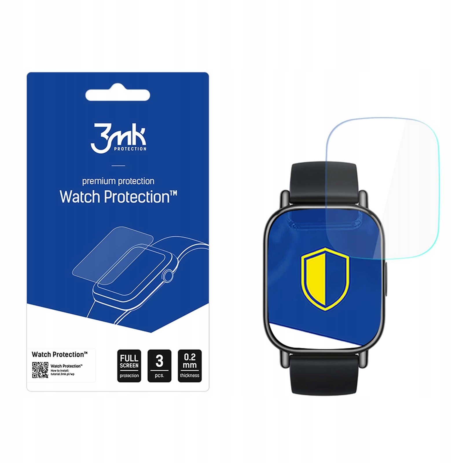 Szkło hybrydowe 3mk Watch Protection FlexibleGlass na Xiaomi Redmi Watch