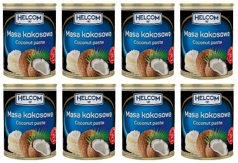 Levně 8 x 430 g Helcom Kokosová hmota Karton