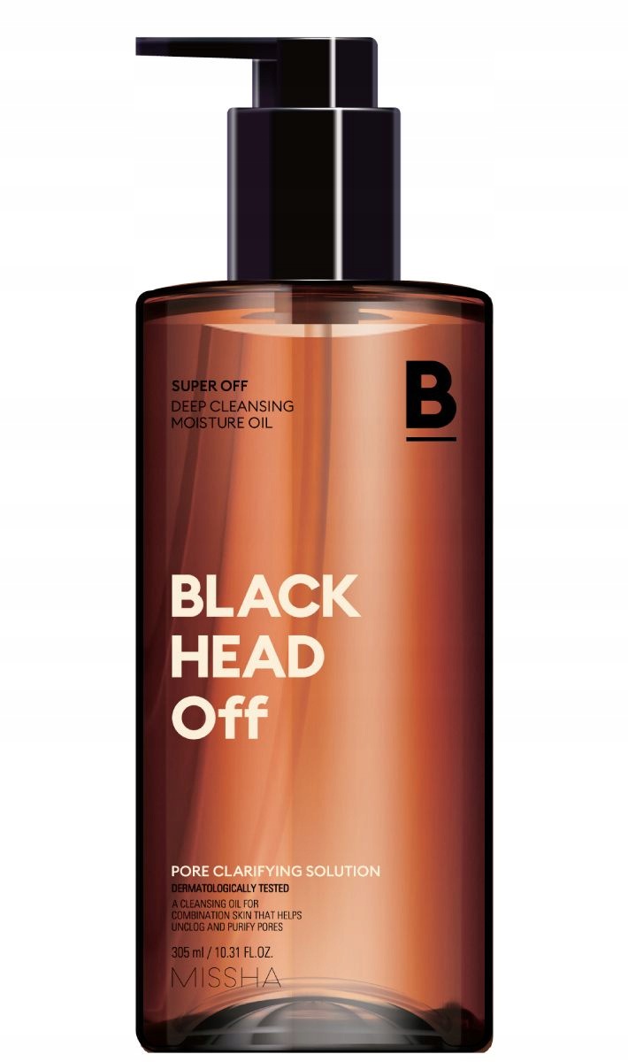 Missha Off Oczyszczający olejek do twarzy, Blackhead Off