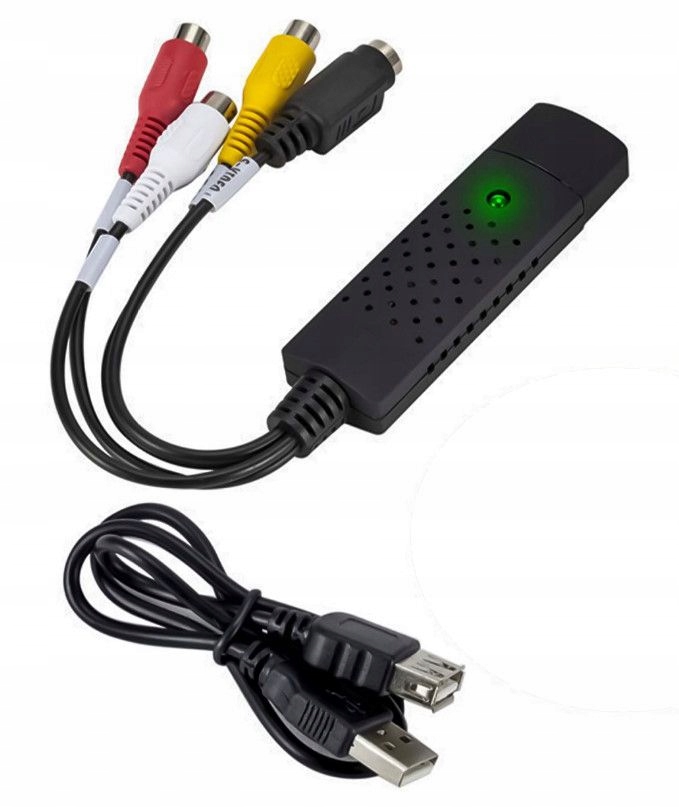 VIDEO GRABBER VHS USB EasyCap захват разорвал с картриджей на ПК AV камеры