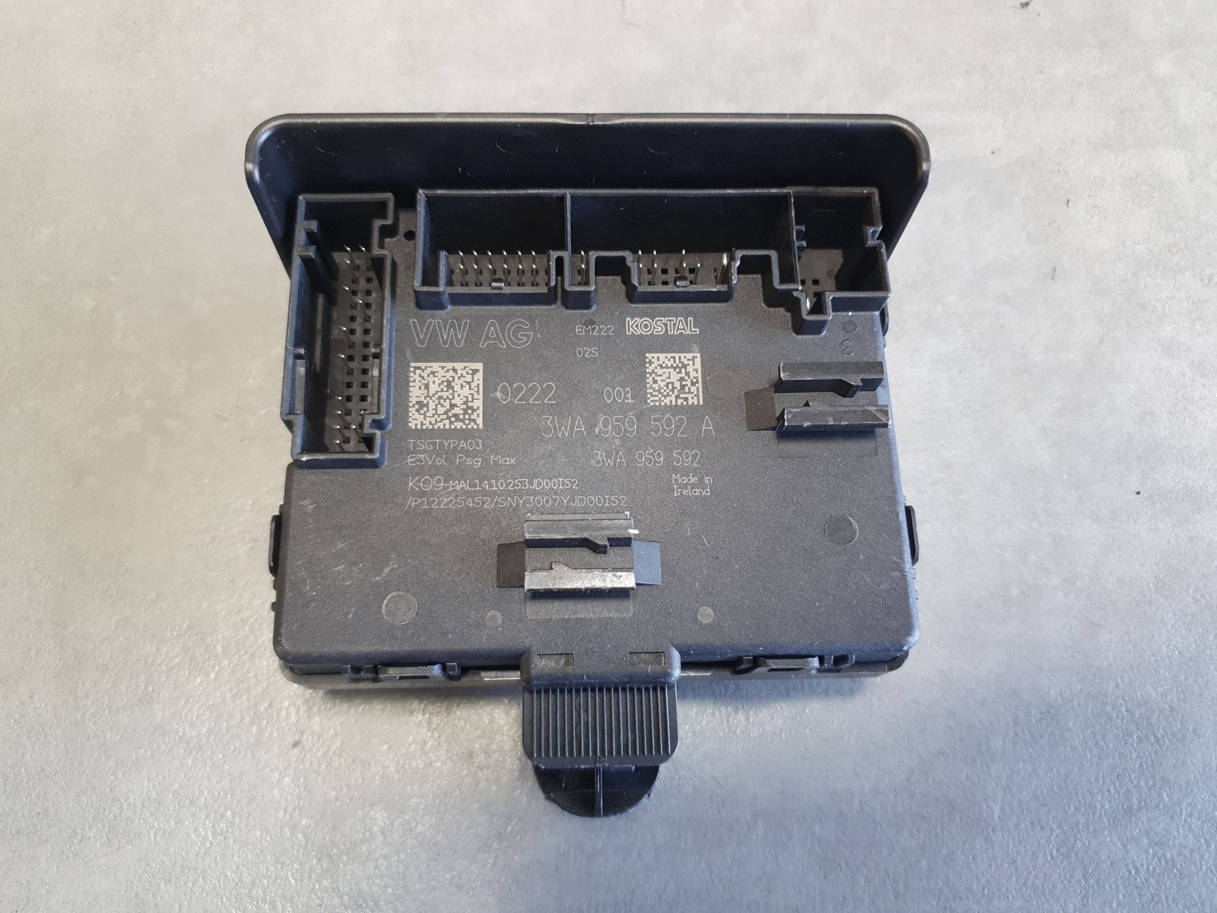 Audi A3 8Y module door right front 3WA959592A