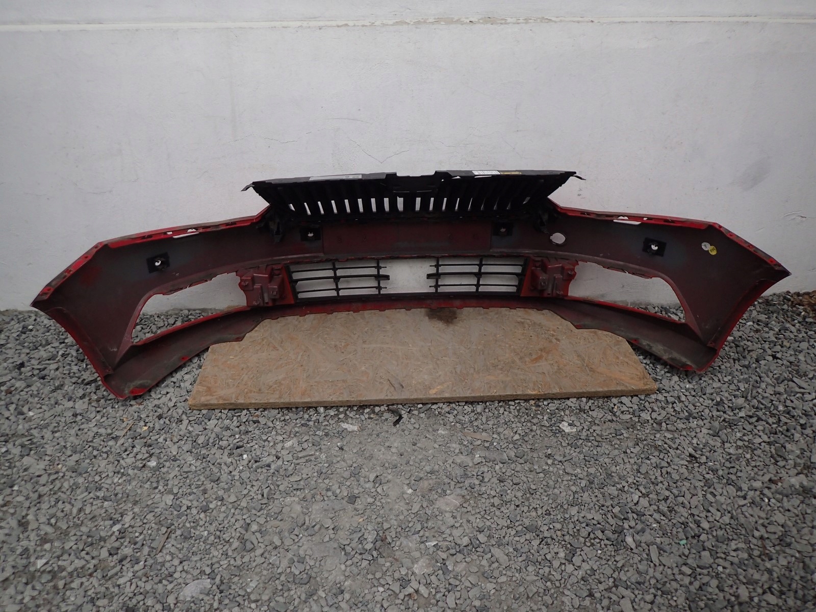 bumper front front SKODA FABIA 3 III 6V 2014