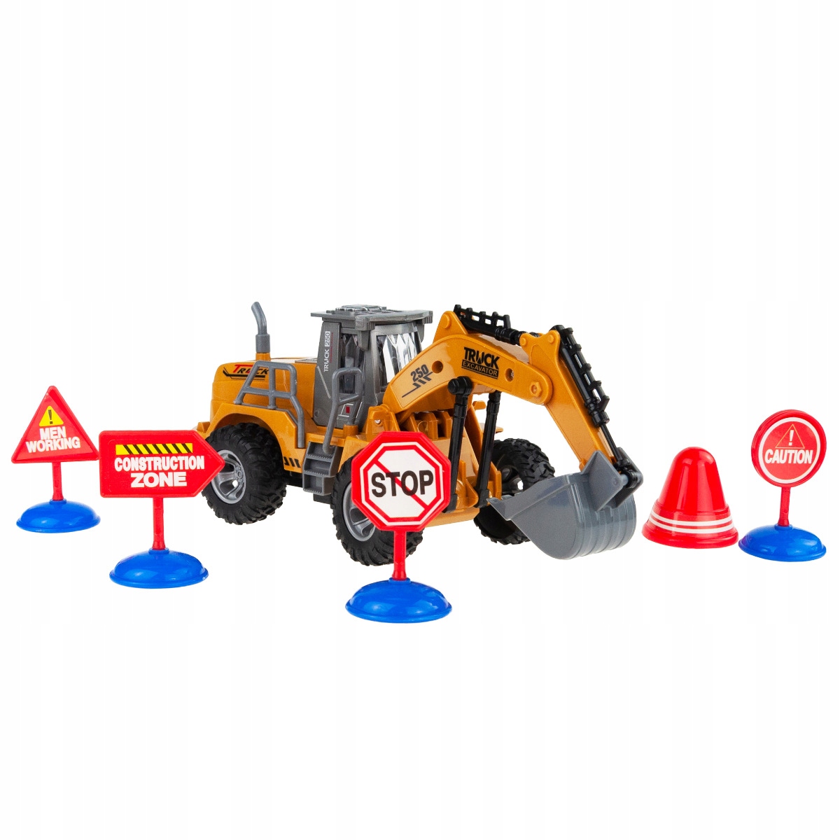 KOPARKA NA PILOTA RC Z PILOTEM STEROWANA + ZNAKI Rodzaj pojazdu koparka