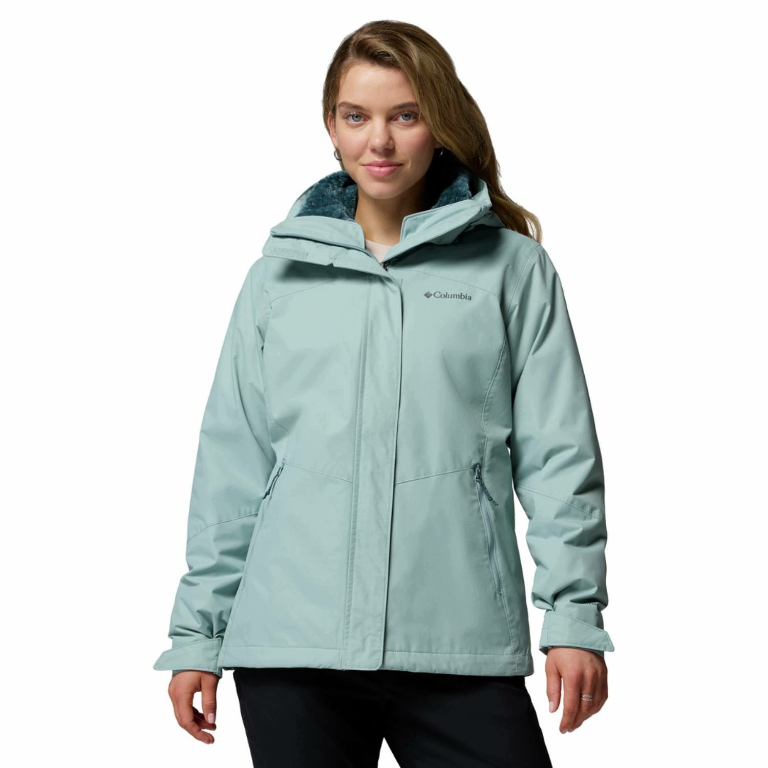 Damska kurtka 3w1 Columbia Bugaboo III Fleece Interchange crushed blue L