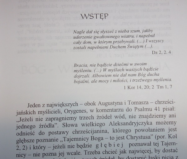 WICHER I MYŚLI Roman E. Rogowski / 17 Gatunek Teologia