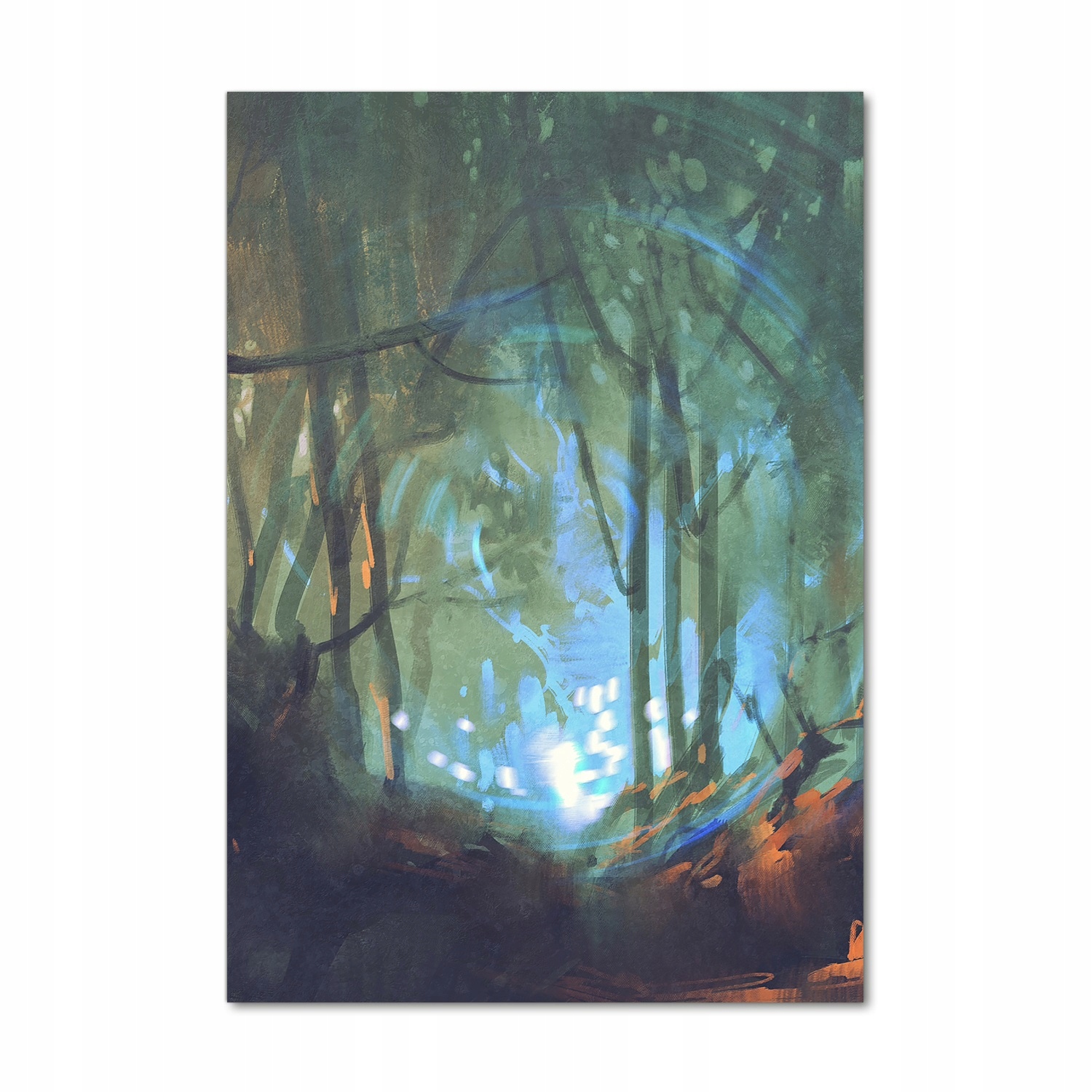 

Foto obraz szkło hartowane Mistyczny las 70x100 cm