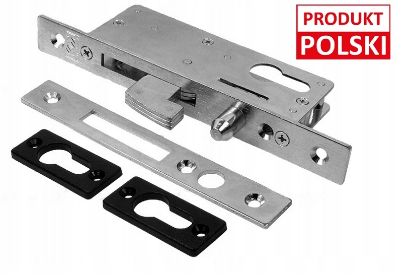 Zamek hakowy standardowy trzpiń dolny do bram PL