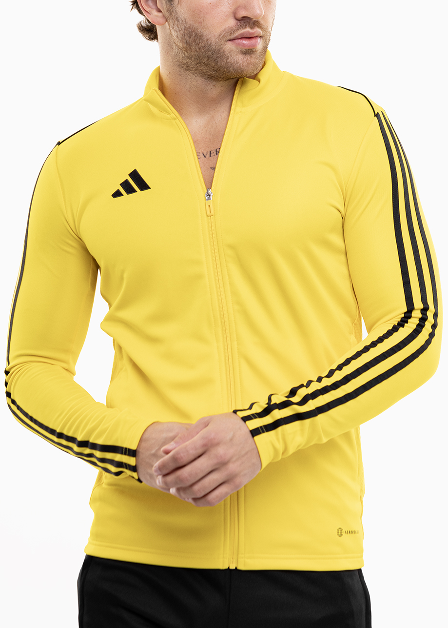 Pánská Mikina adidas Tiro 23 rozepínací Aeroready Fotbalová League Žlutá M