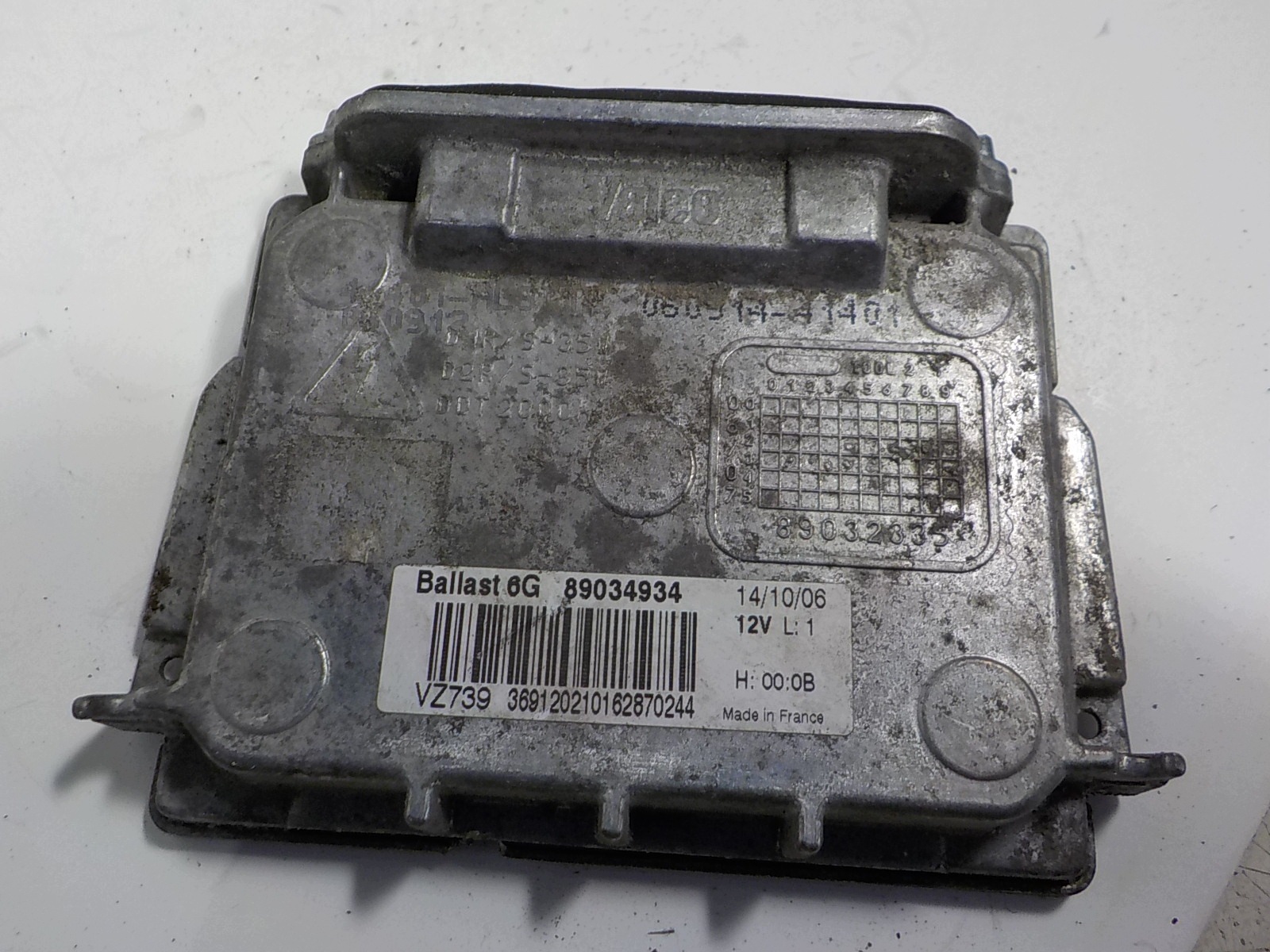 VW PASSAT B6 control unit XENON 4L0907391 89034934