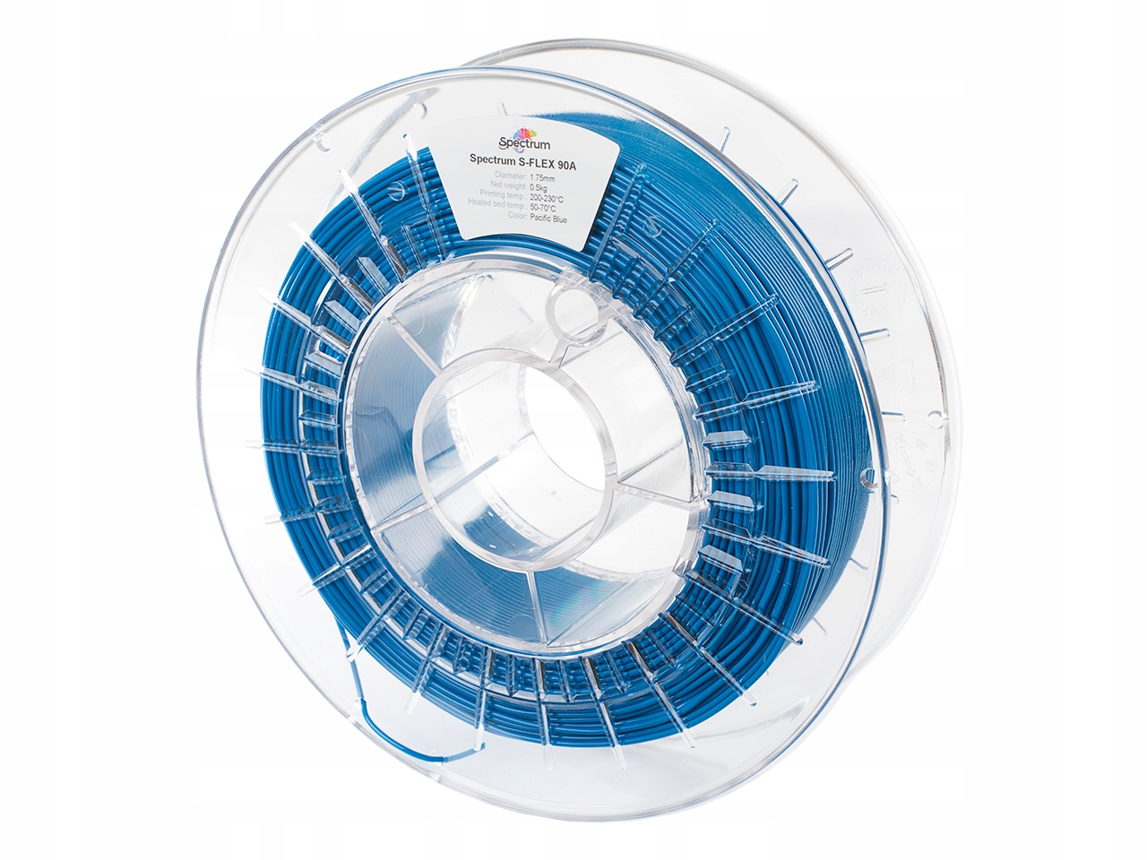Filament TPE Spectrum 1,75 mm 500 g niebieski
