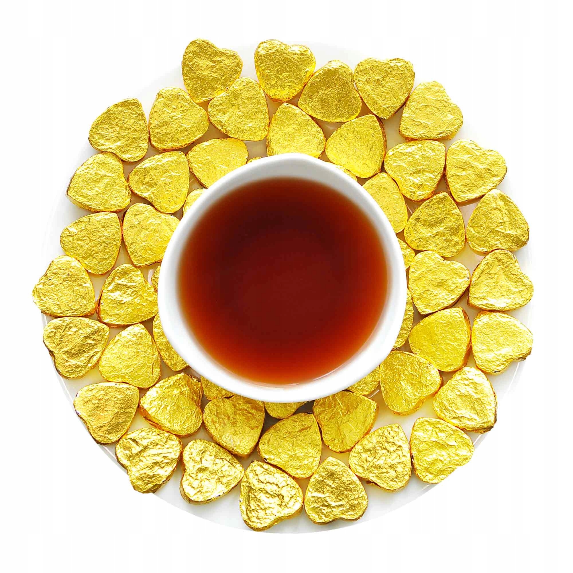 Levně Čaj červený lisovaný Pu Erh Tuocha Gold tvar srdce 1 kg