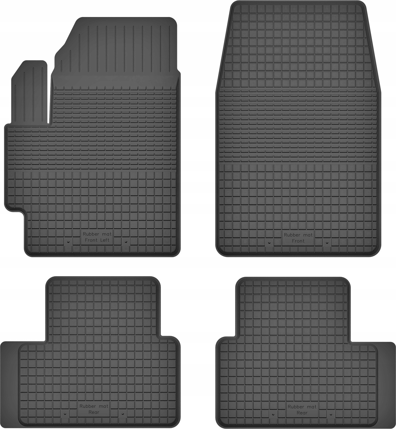 

Dywaniki gumowe korytkowe do Vw Volkswagen Up!