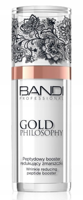 BANDI Peptidový booster na redukciu vrások GOLD zlaté SERUM veľké 30 ml