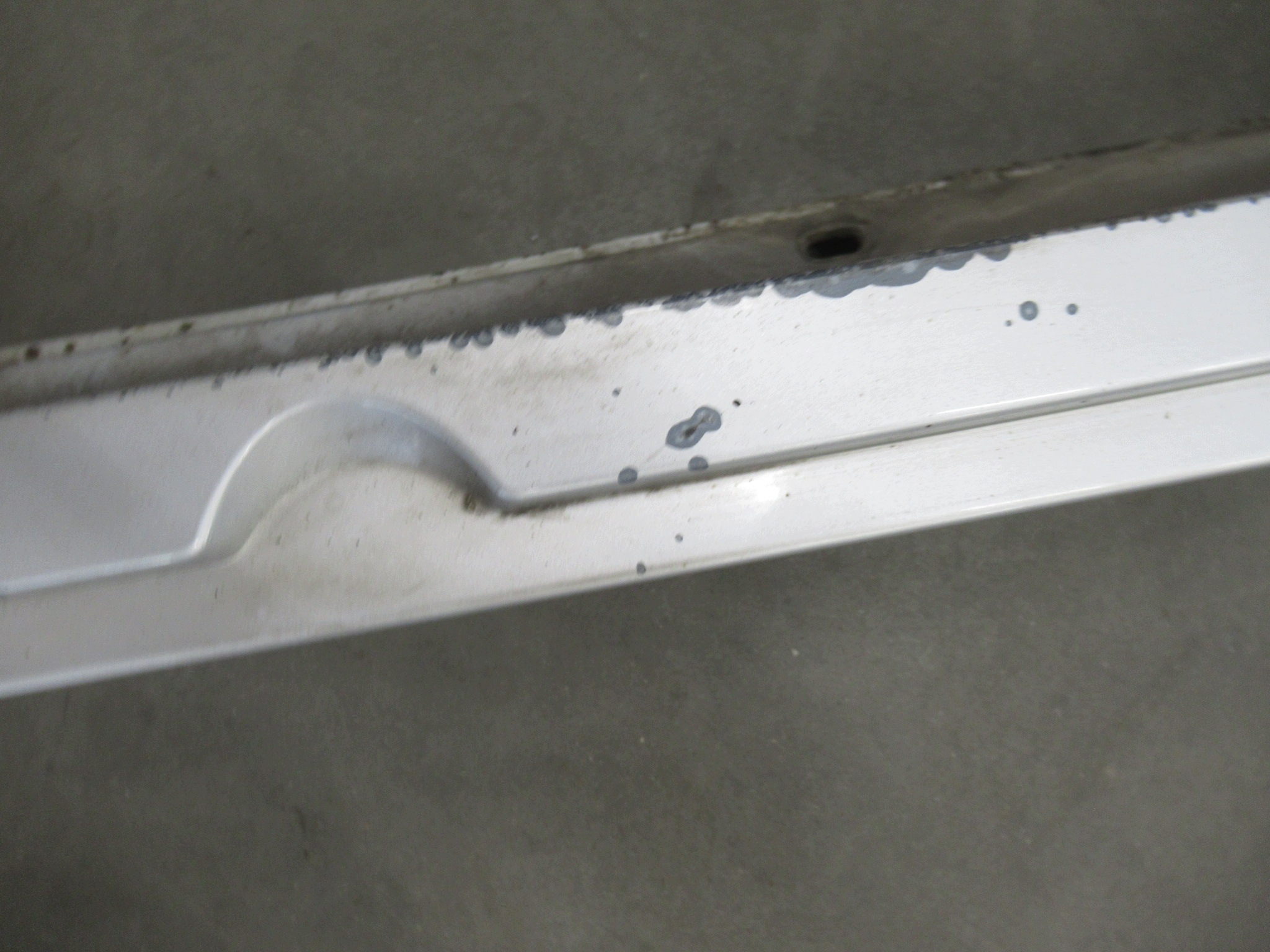 moulding threshold left BMW e60 e61 sedan KOMBI 354 Titansilber