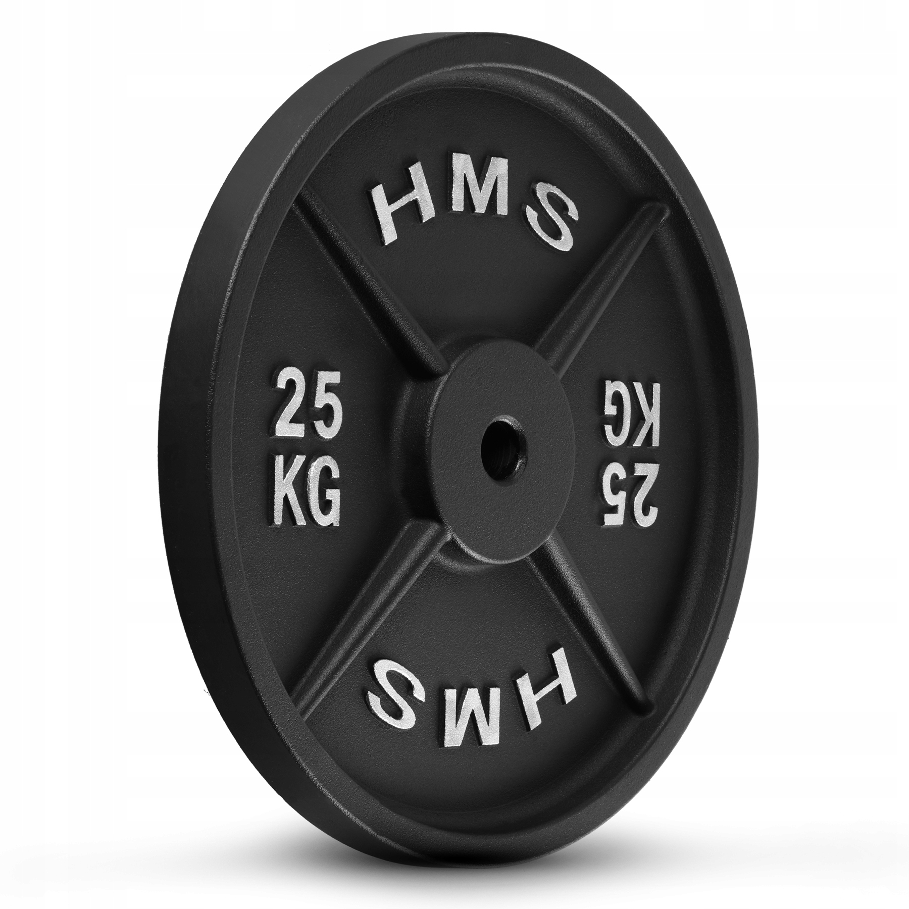Talíř závaží pro hmatníky 31 mm Činka černá 25 kg Hms
