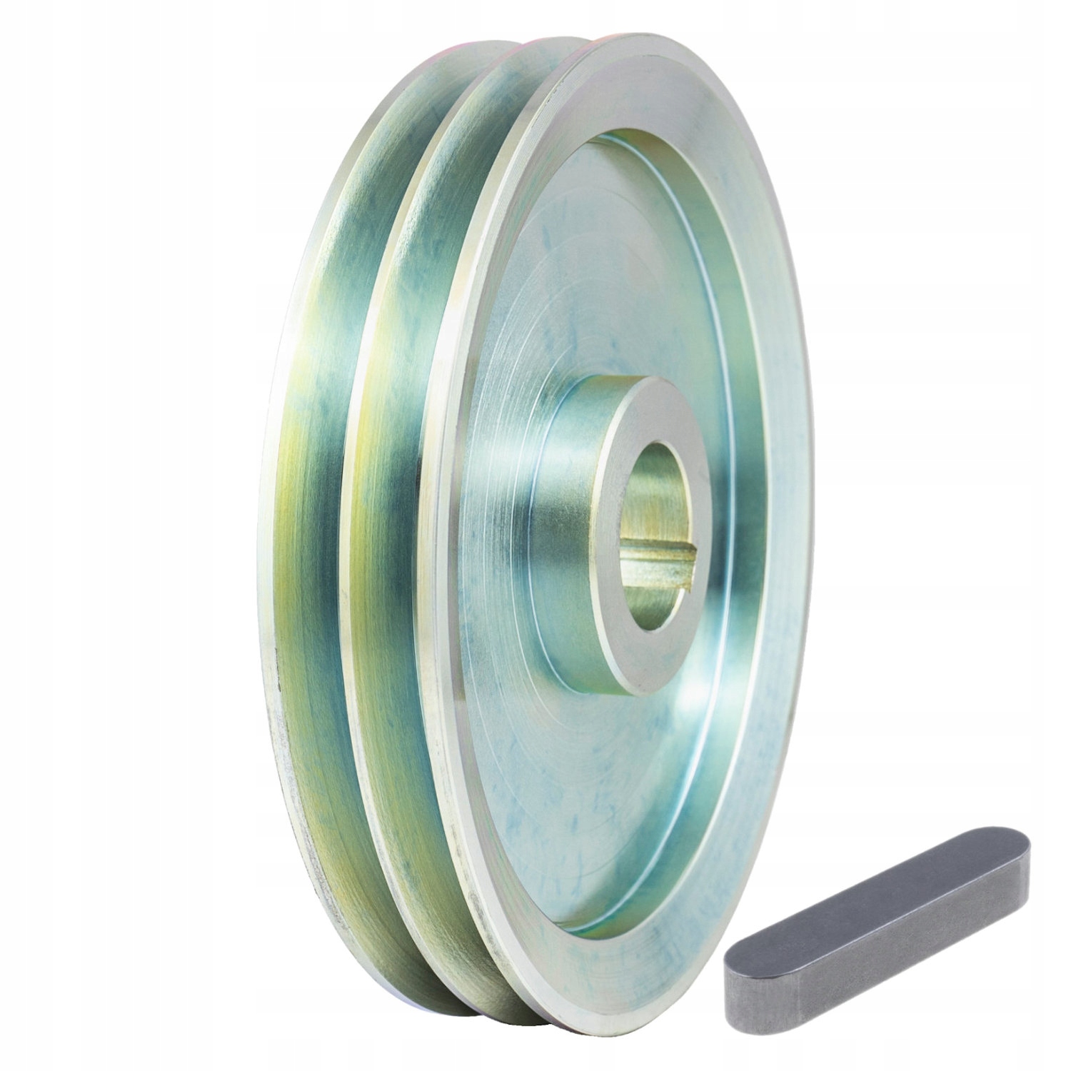 Kola řemenice 2 řemeny 2x 17 mm Hb fi 170 otvor 20 mm drážka