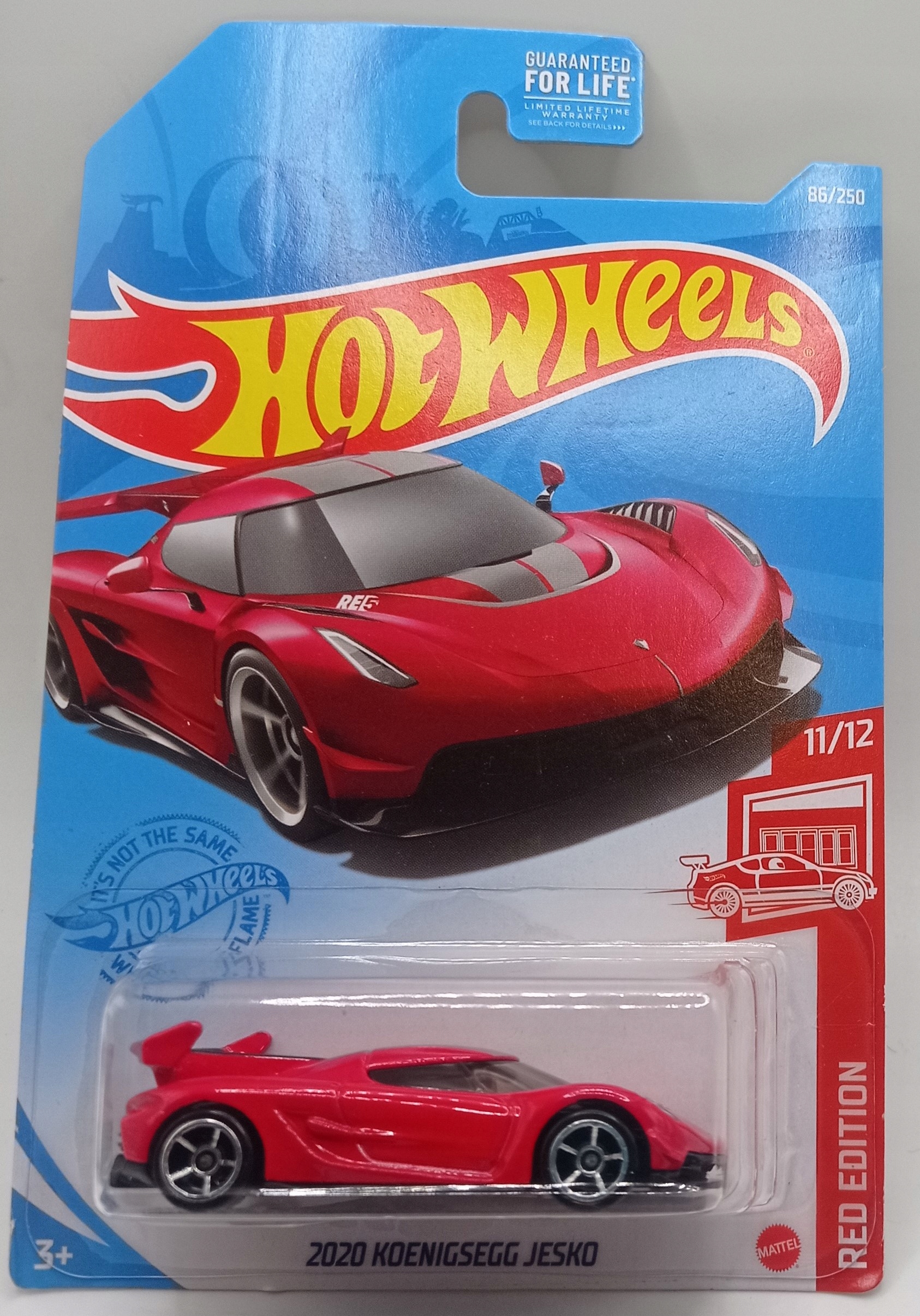 

Hot Wheels 2020 Koenigsegg Jesko 11/12 Red Edition
