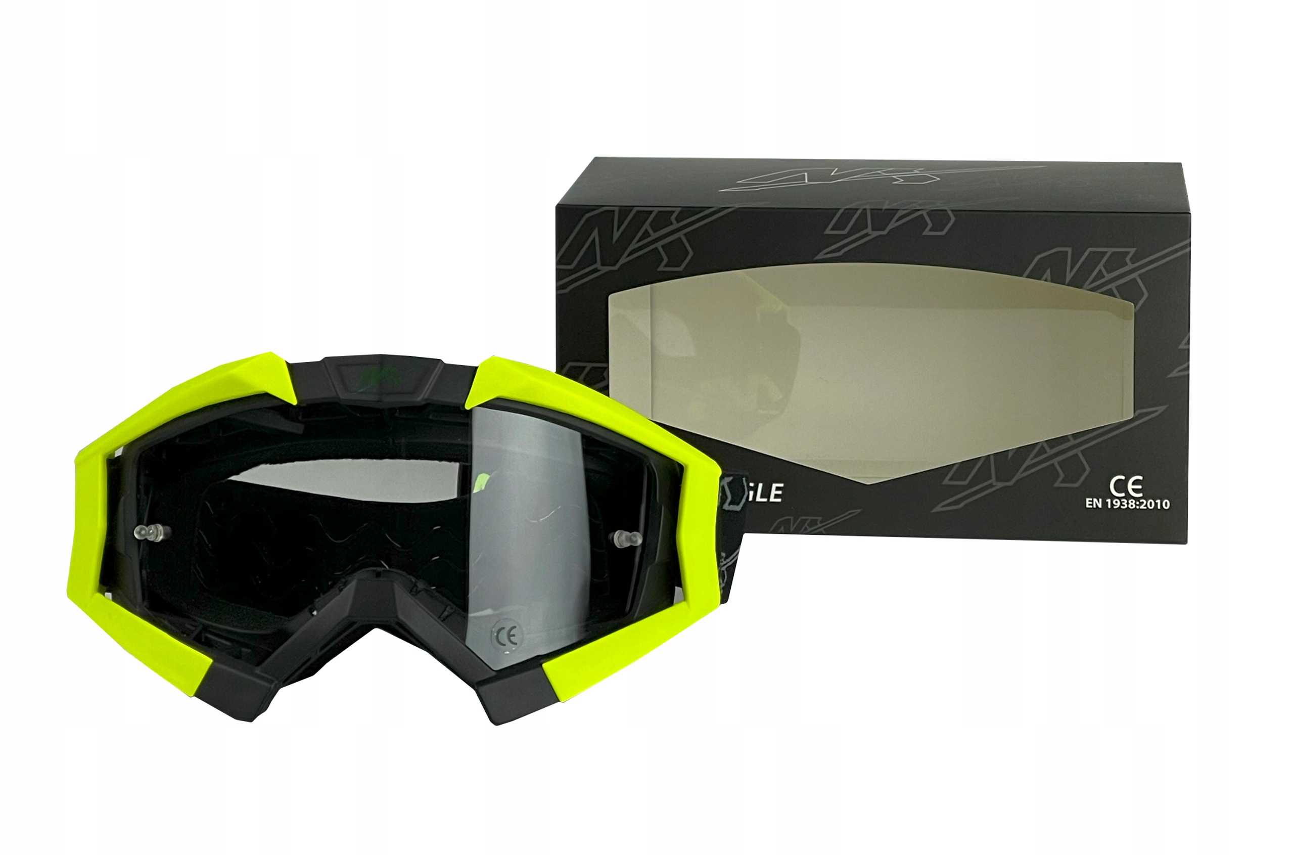 GOGLE MOTOCYKLOWE NX CROSS ENDURO ATV OFF ROAD ANTI-FOG HOMOLOGACJA Producent NX