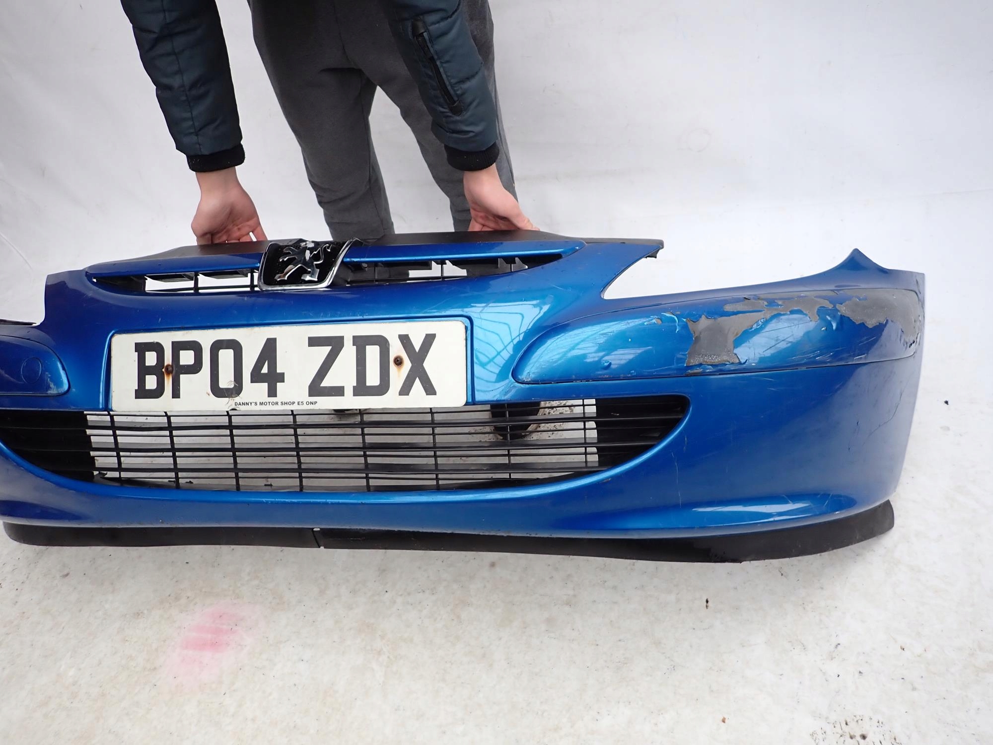 PEUGEOT 307 01-05 bumper front front