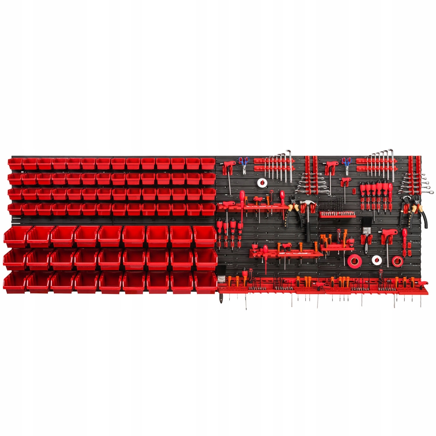 Ścianka tablica narzędziowa do garażu + 83 kuwety Kod producenta PRO-MIX28