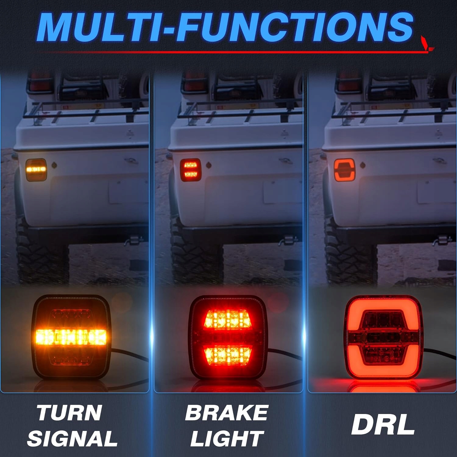 MICTUNING Zestaw świateł tylnych do przyczepy EAN (GTIN) 062719501940