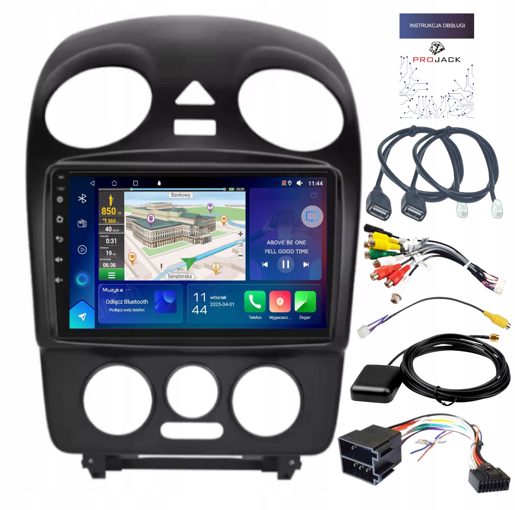 Autorádio Gps Vw New Beetle 2004-2010 Wifi Carplay Usb 2GB 64GB