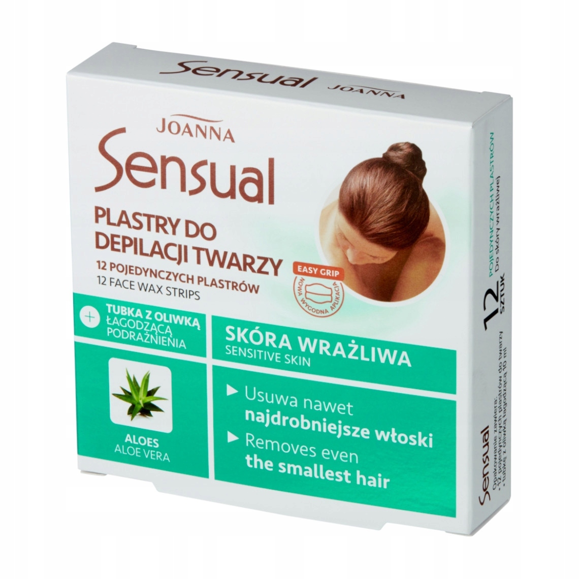 

Joanna, Sensual, Plastry do depilacji twarzy z wyc