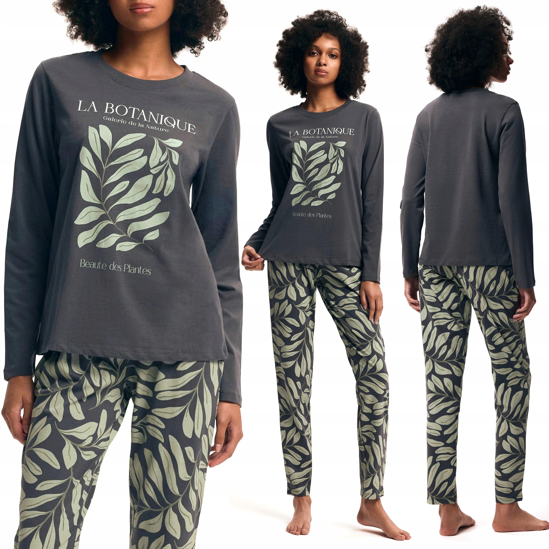 Dámské pyžamo 100% Bavlna, souprava: tričko kalhoty Henderson Danna XXL