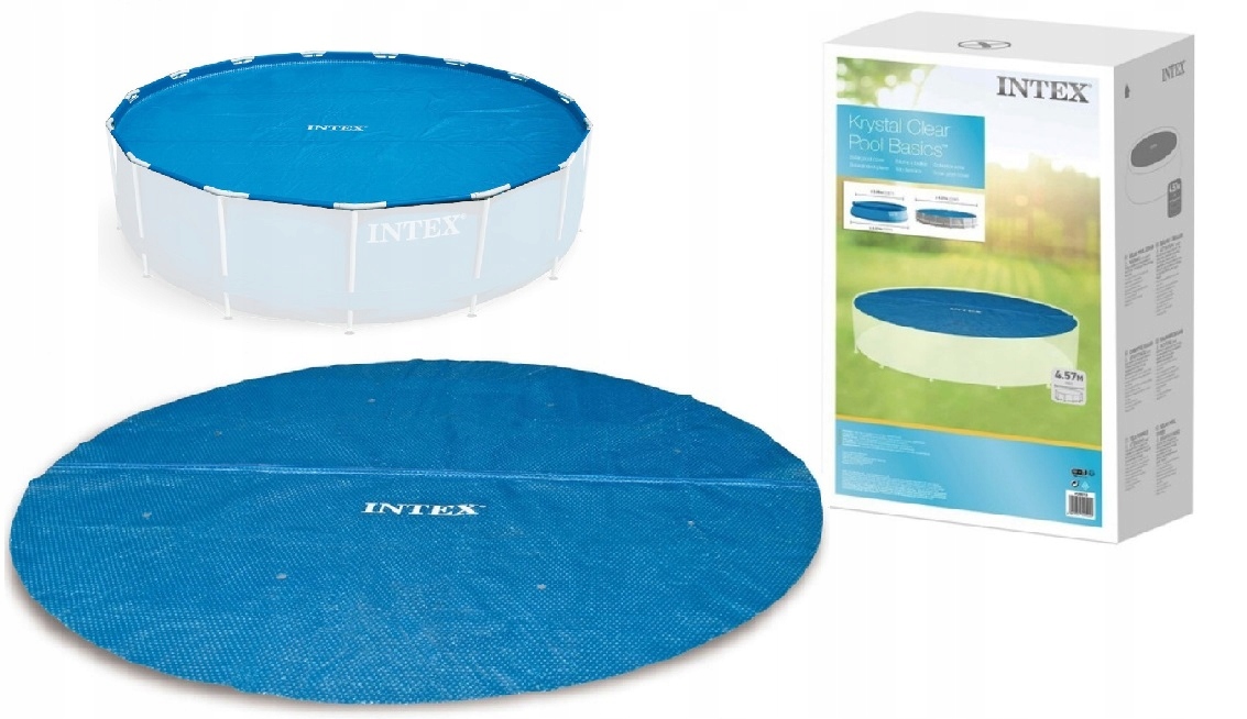 Folia mata pokrywa solarna Intex 28013 na 457x122