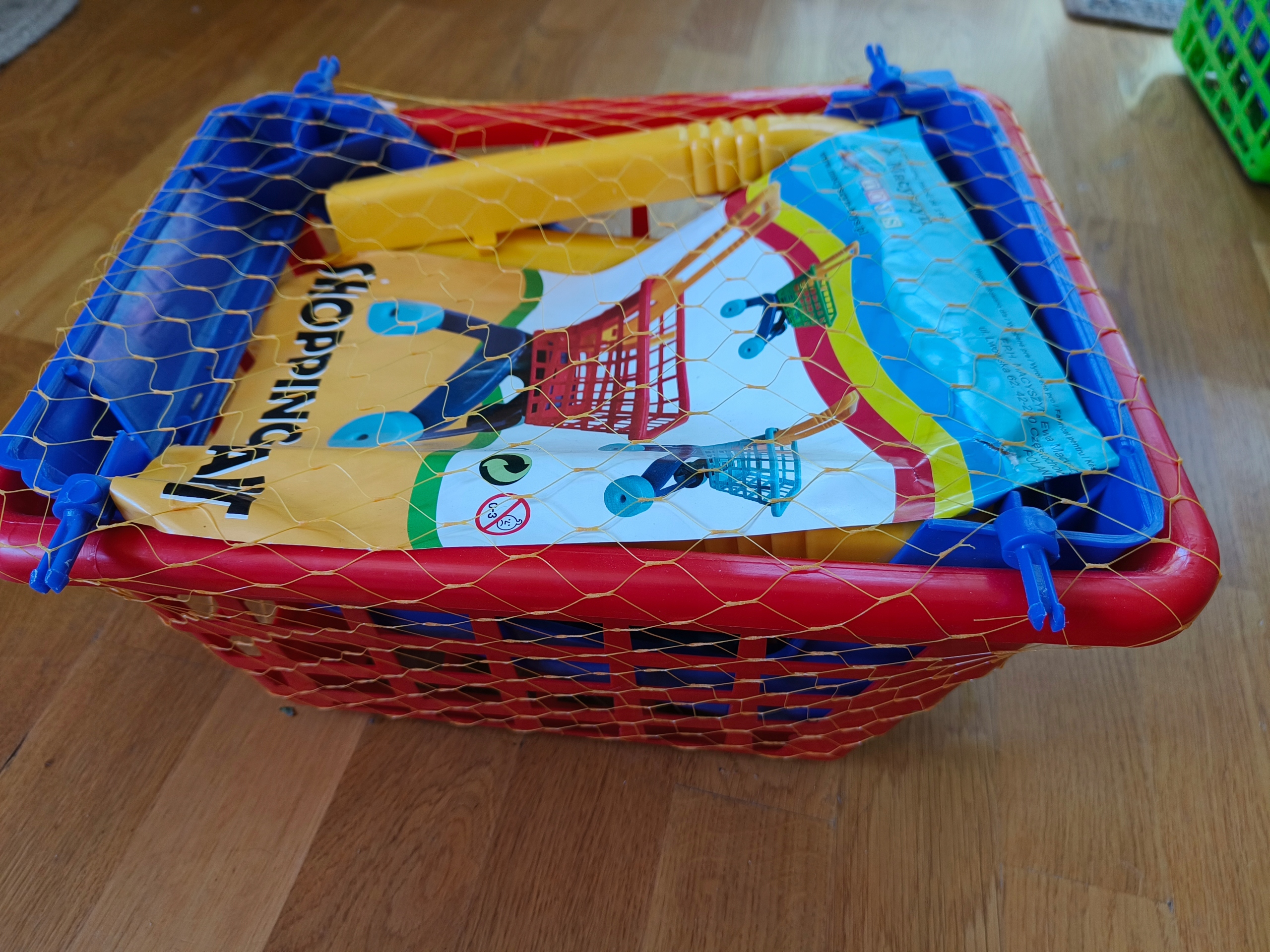 Wózek marketowy Dohany /Macyszyn/ 5022 duży - 3 wzory kolorów Seria wózek