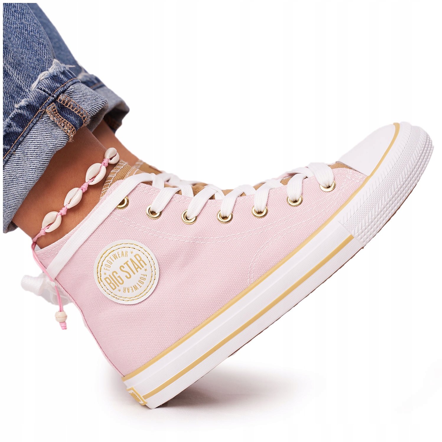 

Damskie Trampki Big Star HH274447 Różowe 39