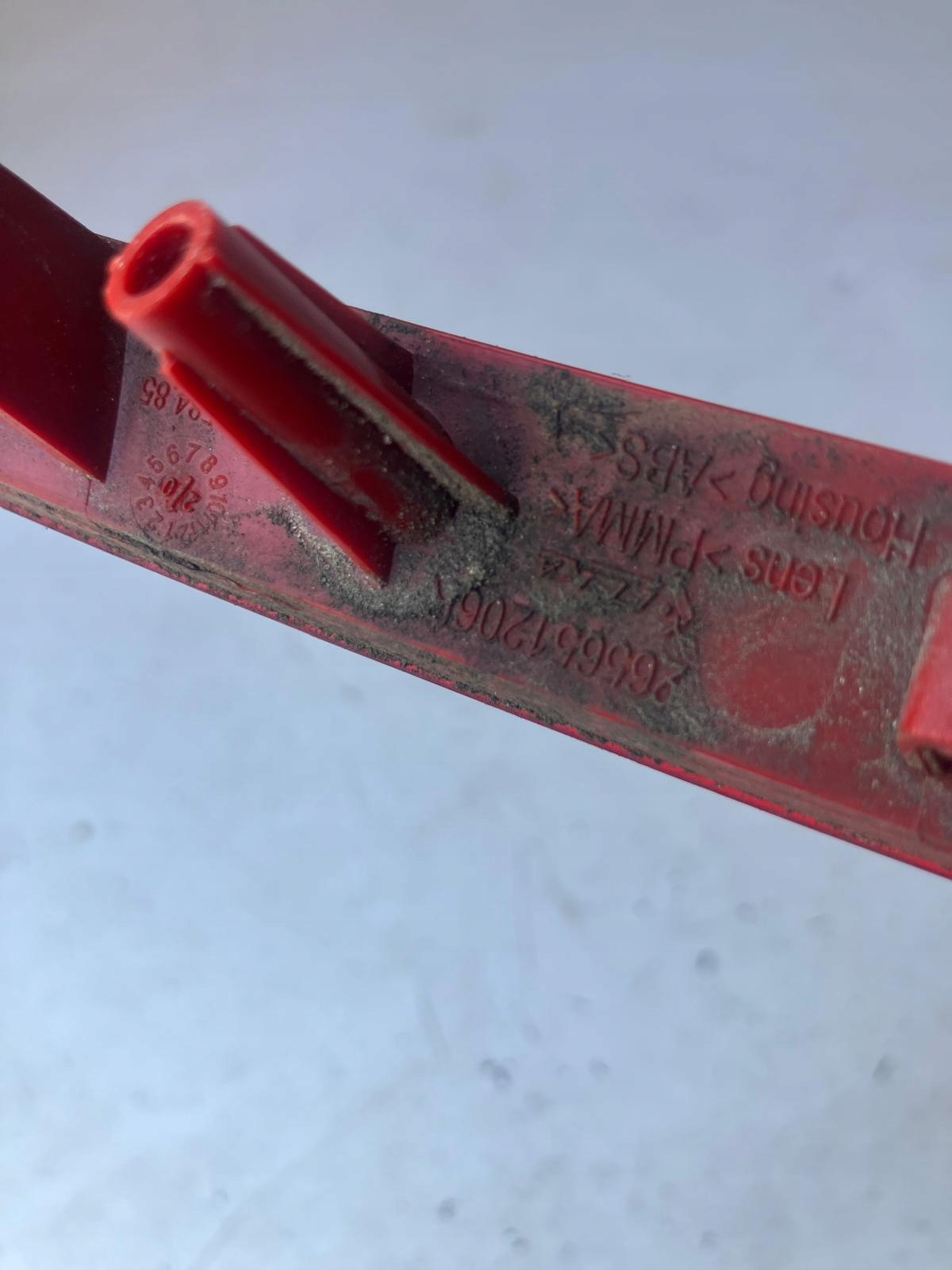 ODBLASK der Stoßstange links heck RENAULT CLIO V 265651206R
