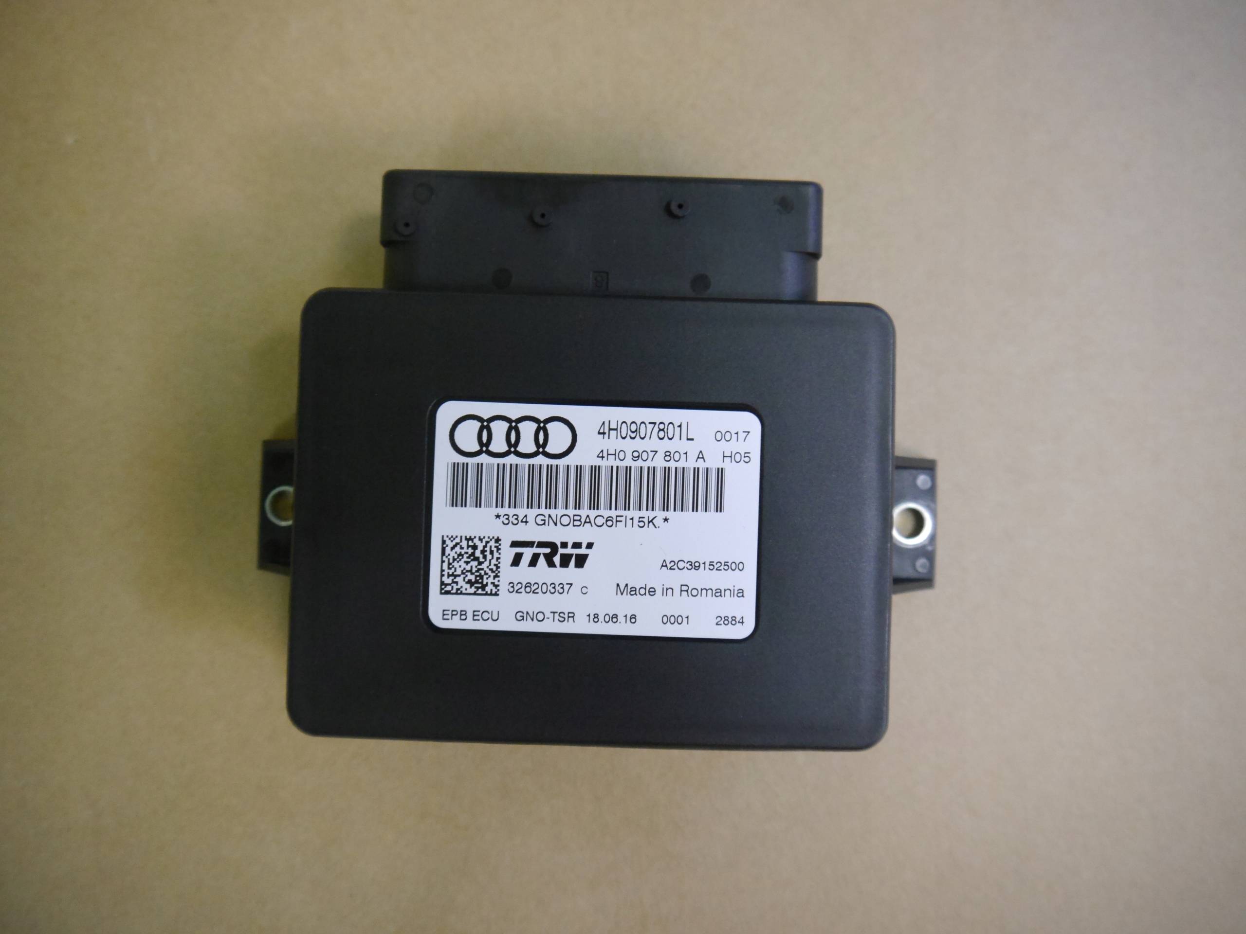 AUDI A6 A7 A8 модуль ручного тормоза 4H0907801L