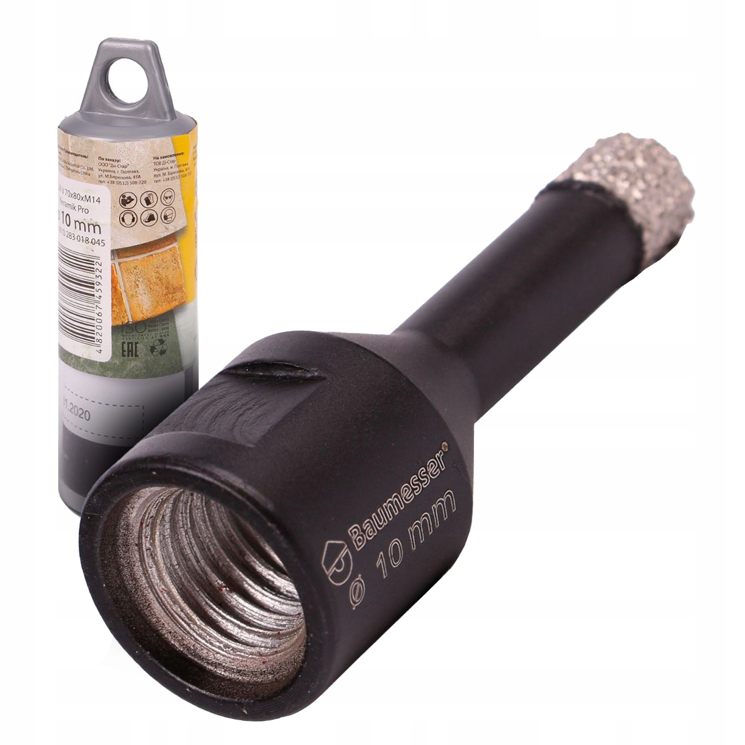 

Wiertło diamentowe 10mm M14 Keramik Pro Baumesser