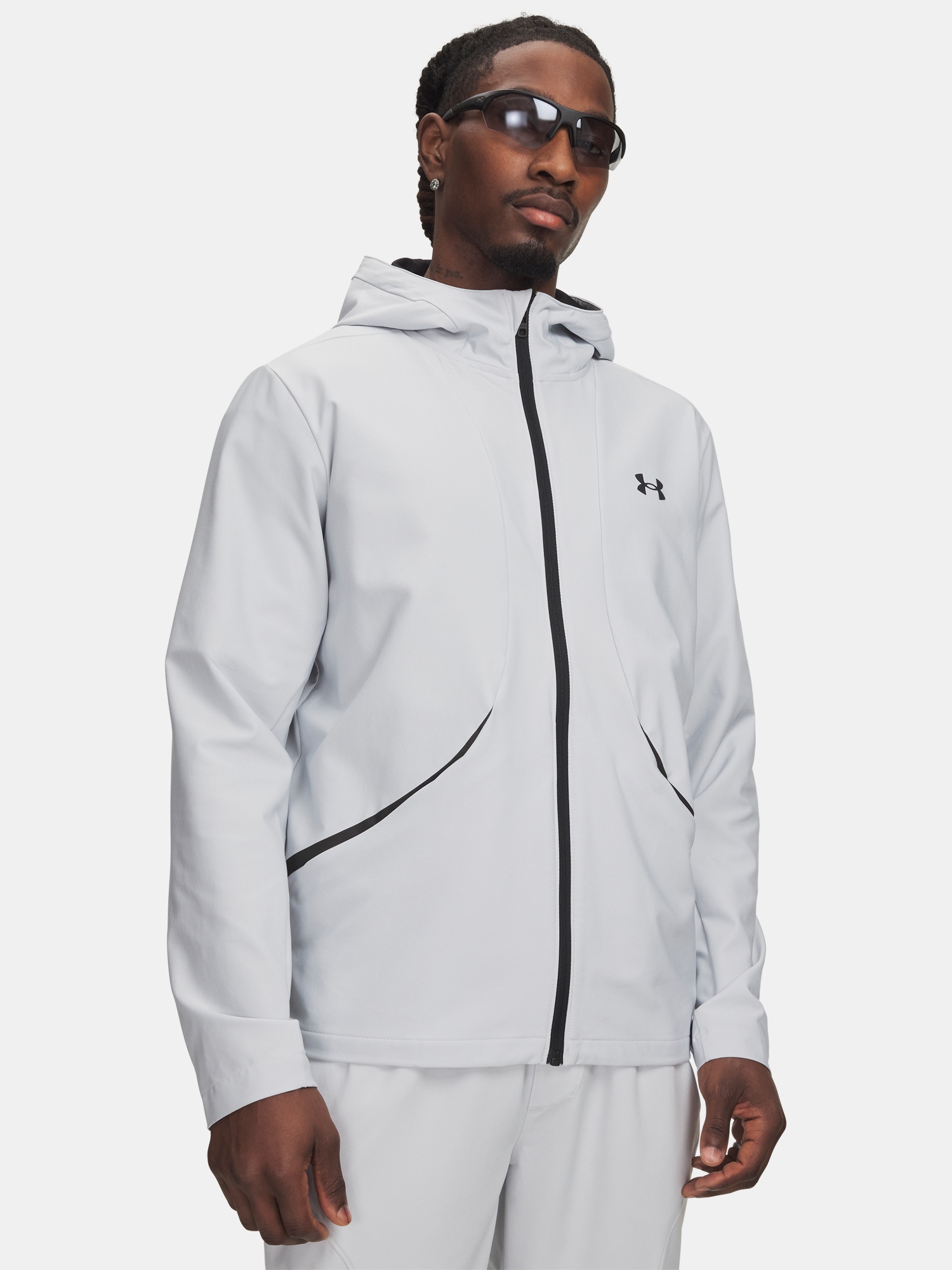 Under Armour Pánská bunda Under Armour Ua Unstoppable Woven Jacket-GRY