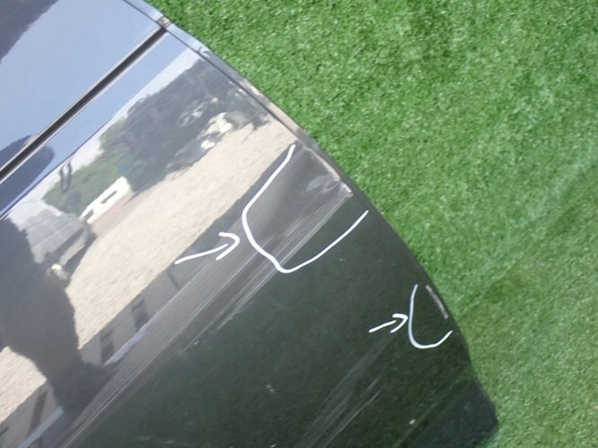 AUDI A4 B9 KOMBI 15-19 door right rear. rear part
