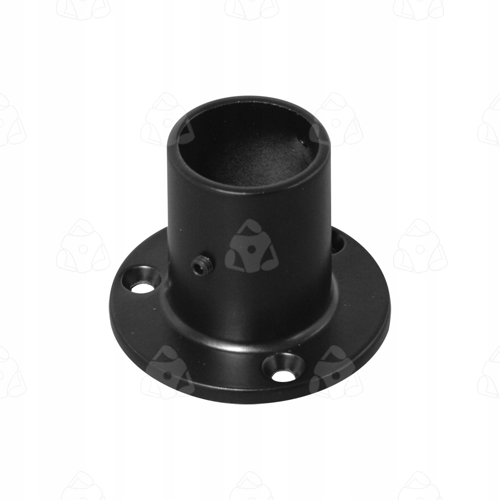 

Końcówka mocująca wysoka do rury fi 25mm Czarna