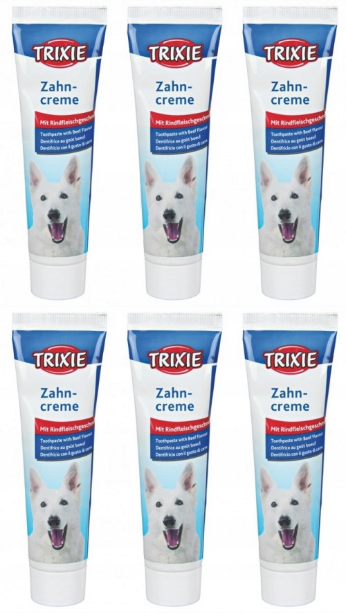 Trixie zubní pasty a kartáčky 6 Ks