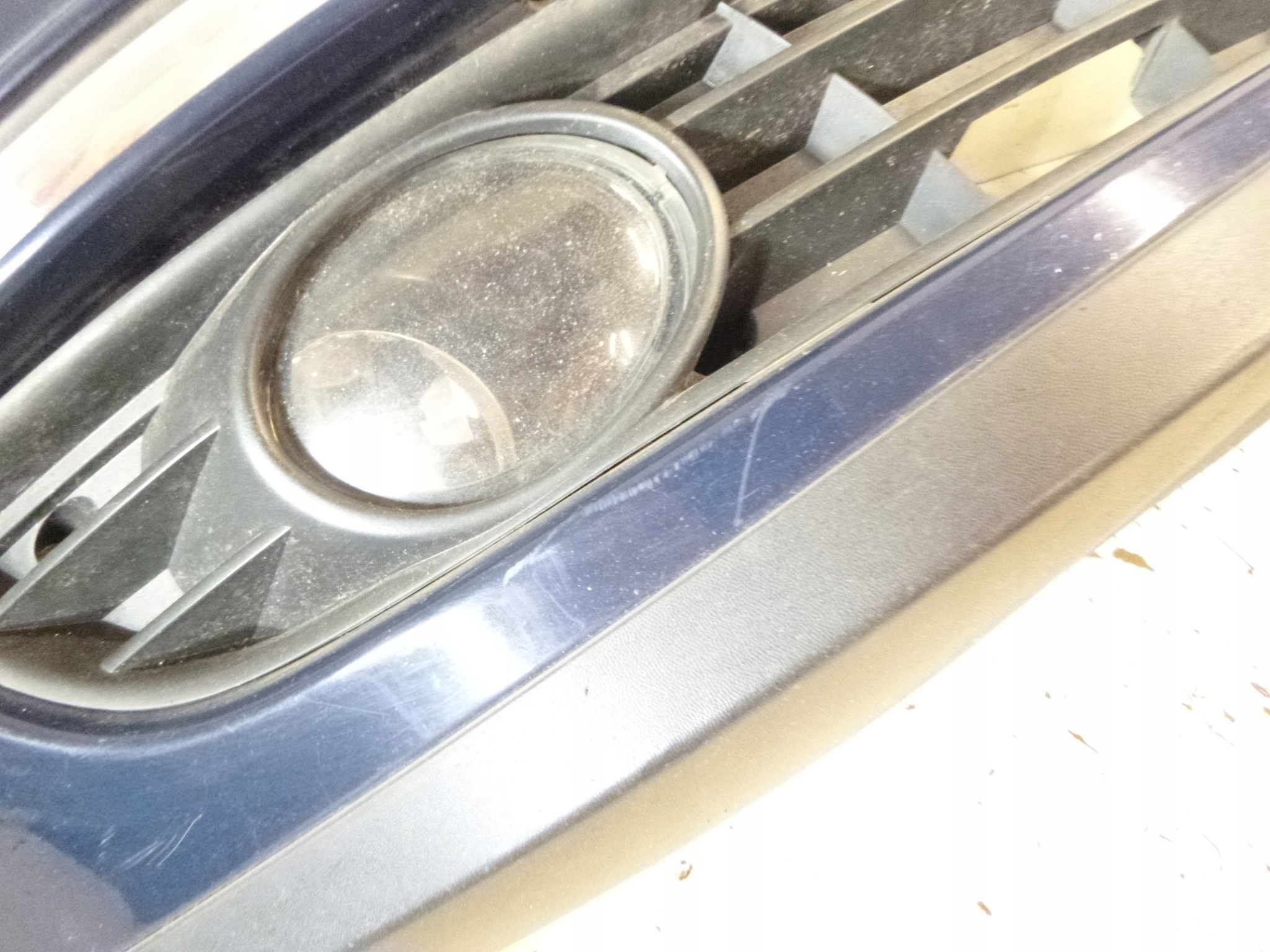 bumper front VW Passat B6 blue 2006r. 3C0807221A complete