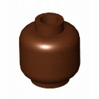

Lego Główka 3626c 4211218 Red Brown 1szt New