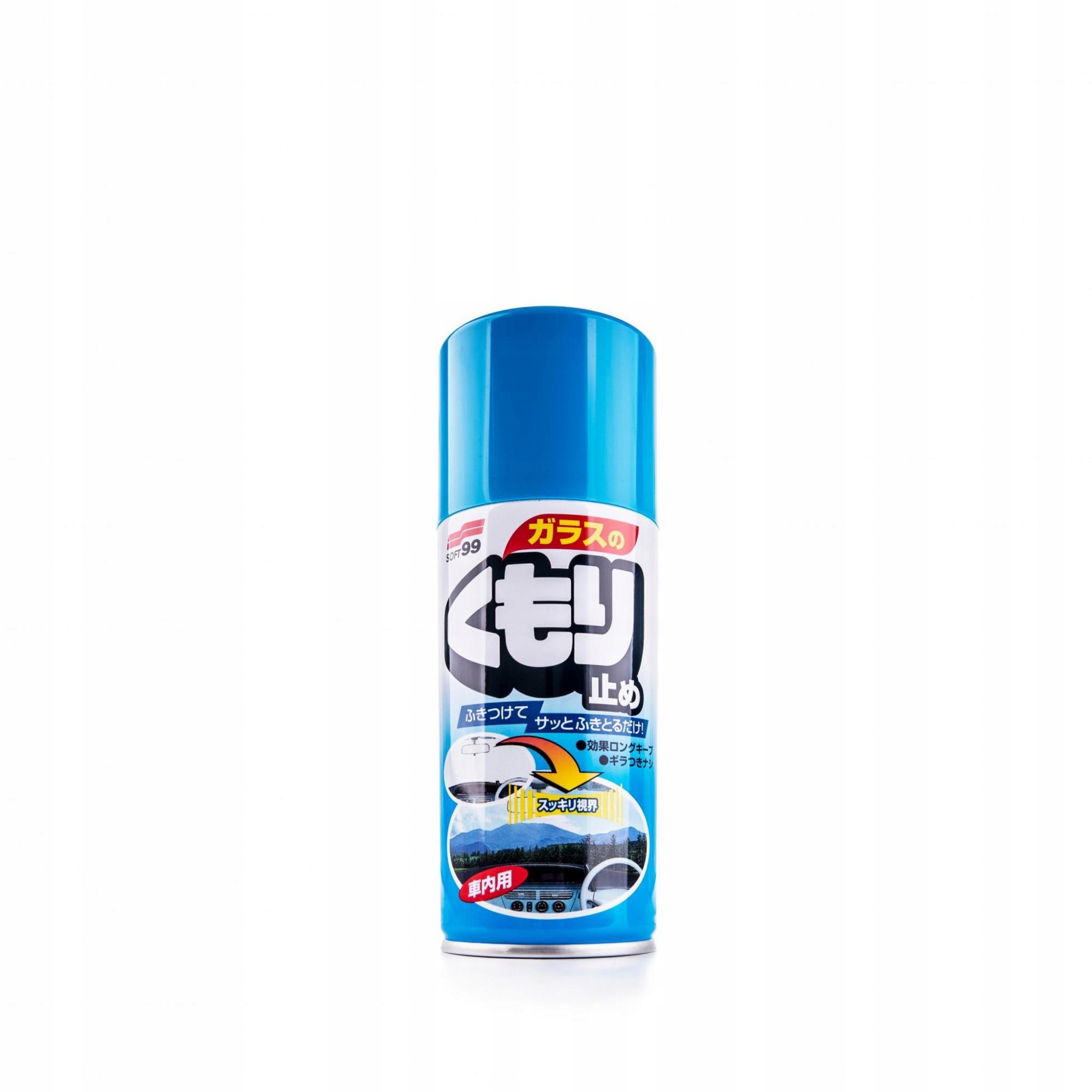 Soft99 Anti-Fog Spray 180ml Środek Przeciw Parowaniu Szyb w Sprayu