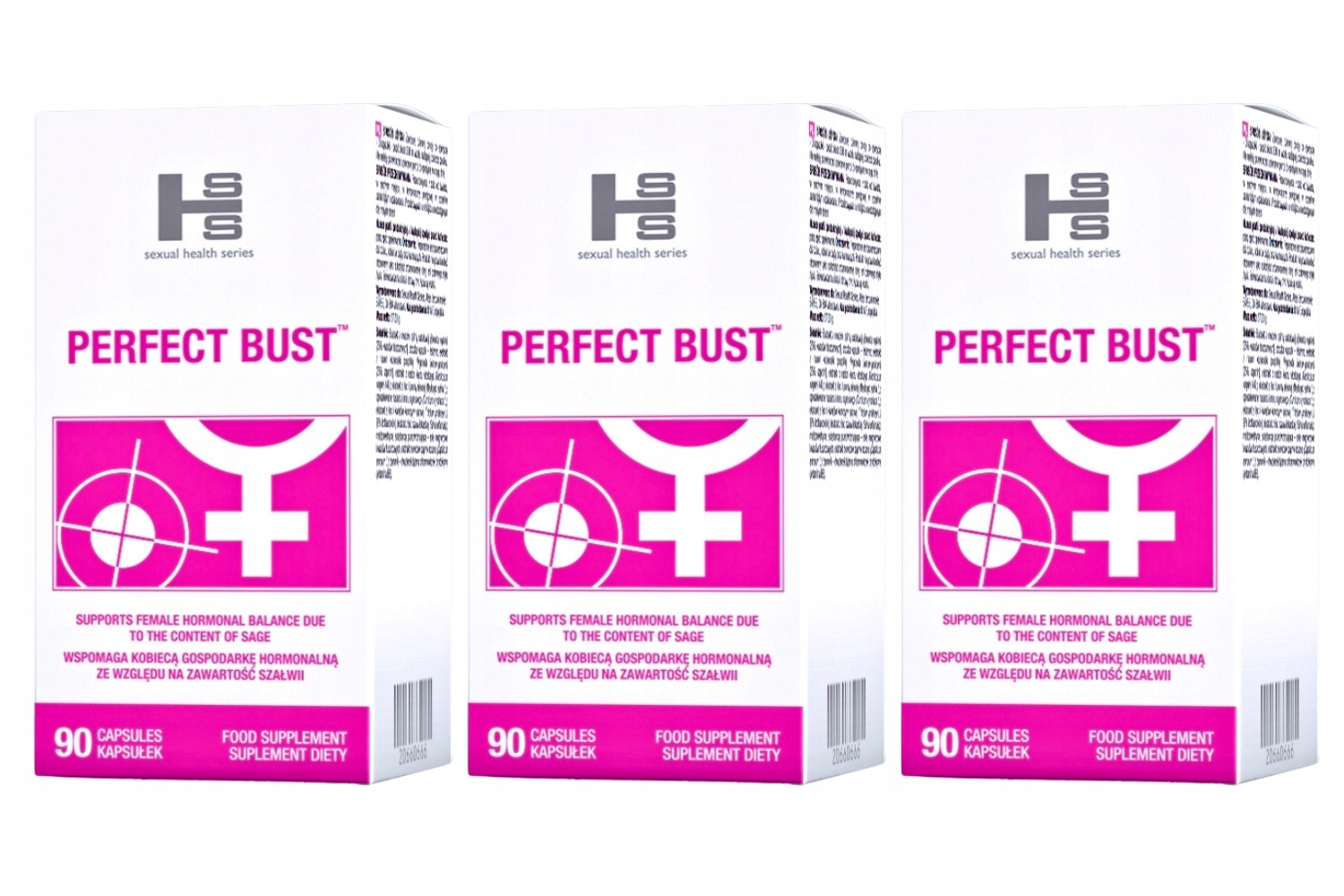 Perfect Bust Silné Zvětšení Prsou Větší Pevné Poprsí Plné Push-up