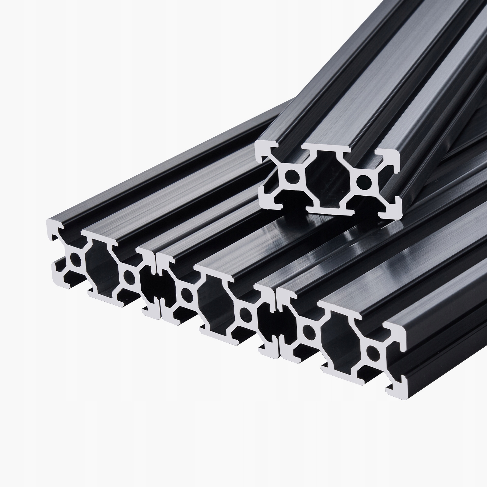 Vevor Sada 5 Hliníkových Profilů 2040 1000 MM, Eloxované Drážky T-slot M4