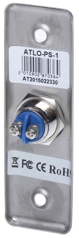 PRZYCISK OTWARCIA DRZWI dzwonkowy ATLO-PS-1 IP40 Kod producenta ATLO-PS-1