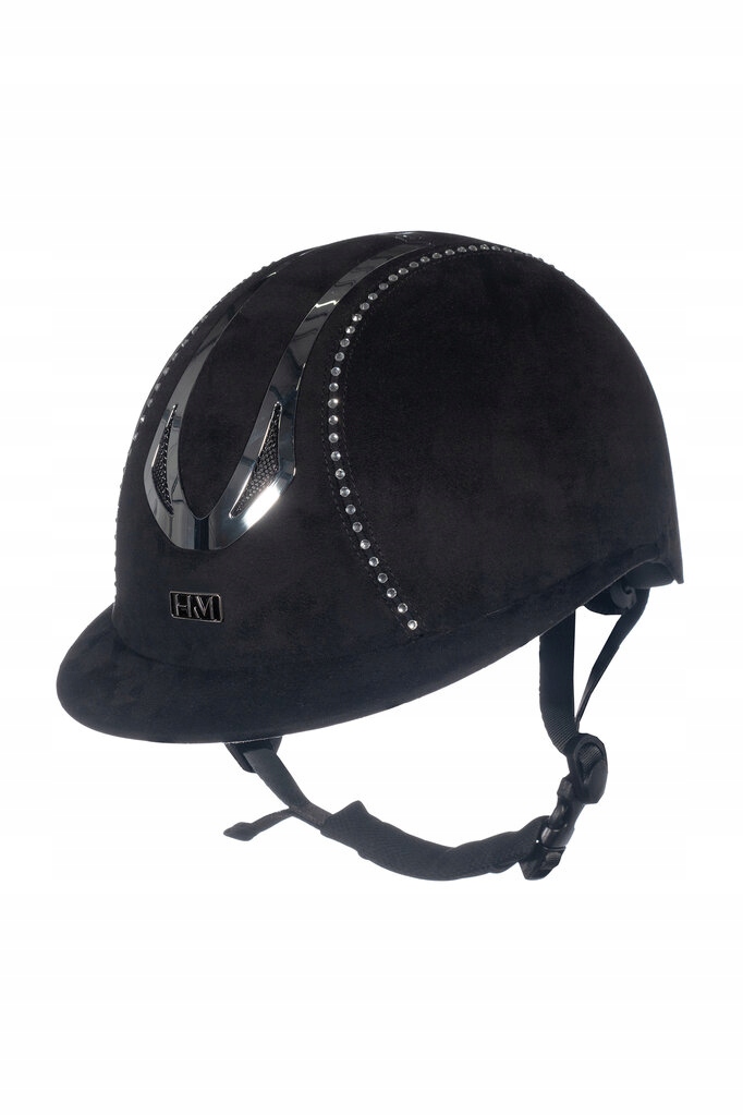 Hkm Kask jeździecki Illusion Diamond czarny 49-51CM