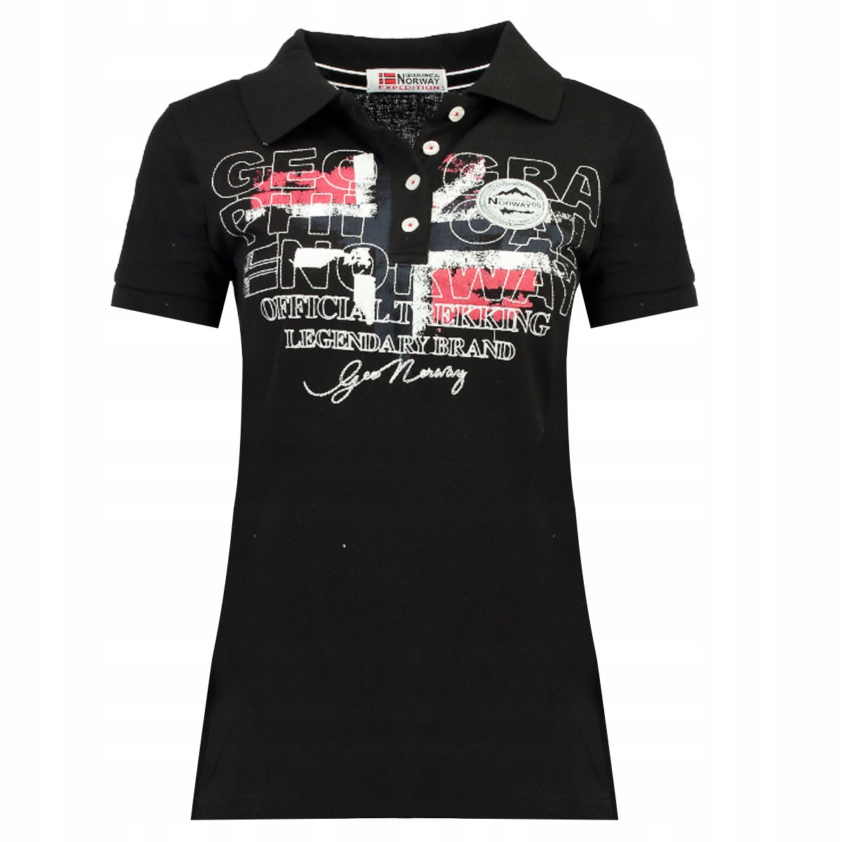 Geographical Norway polokošile dámská Kerry Ss Lady 100 S černá