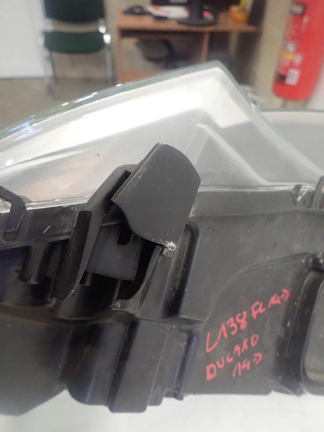light front front right FIAT DUCATO LIFT 2014