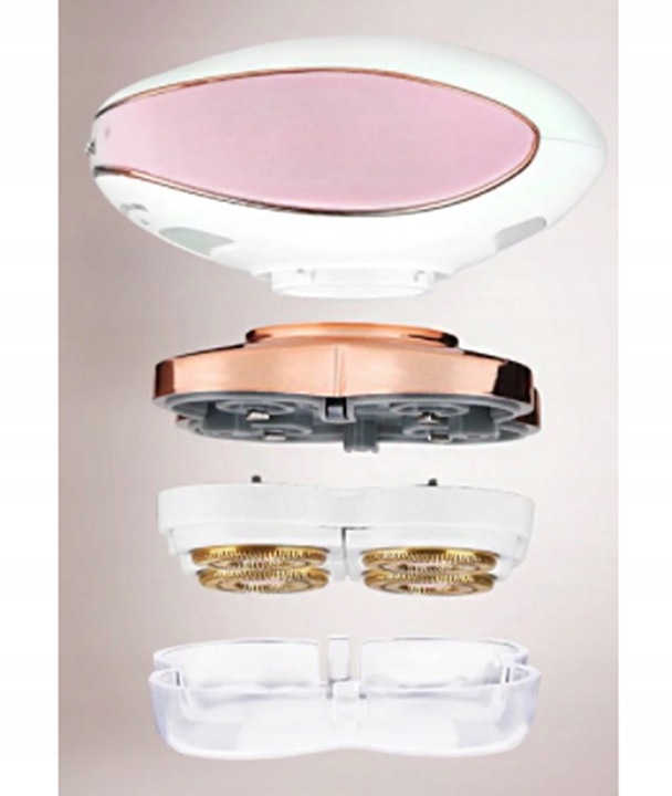 Depilator MASZYNKA DEPILATOR DO CIAŁA LED Zasilanie sieciowo-akumulatorowe