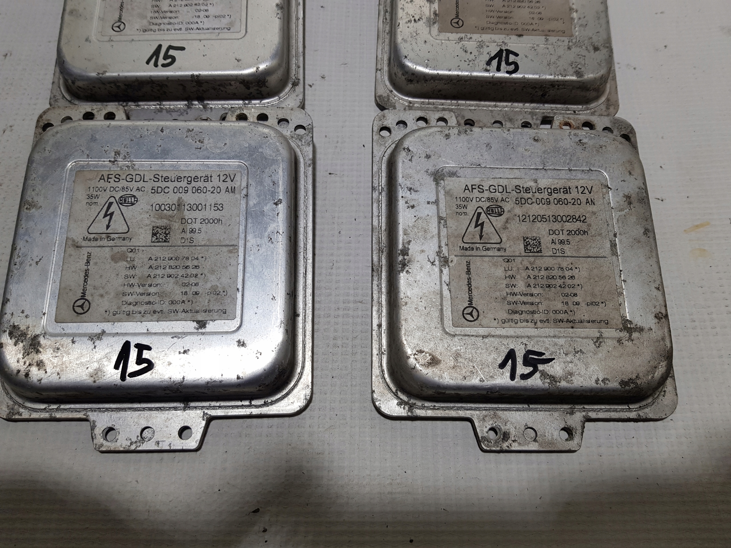 control unit XENON MERCEDES W212 W207 5DC009060-20AN