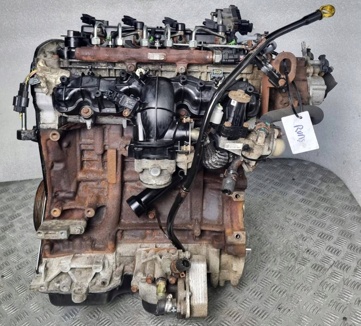 engine complete FORD TRANSIT 2.2 TDCI EURO 5 CYRB SPRAWDZANY 106 TYS MIL @